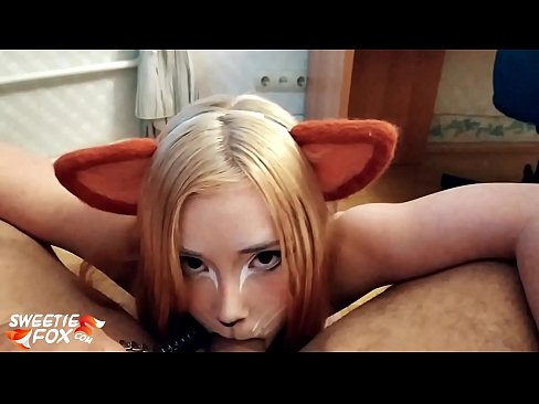 ❤️ Kitsune ingoia cazzo è cum in bocca ❤❌ Porno anale à noi ❌️❤